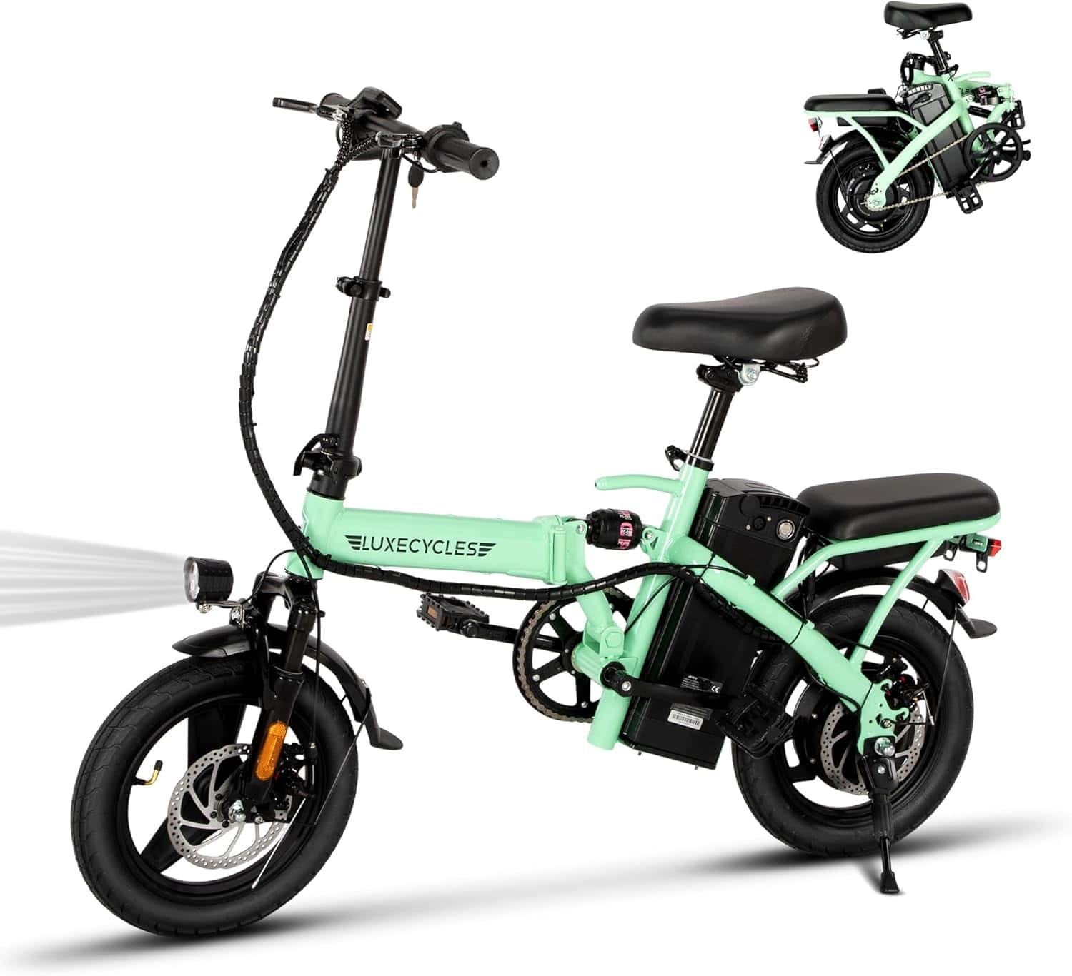 LET’S CAMP foldable electric 2 seat bike