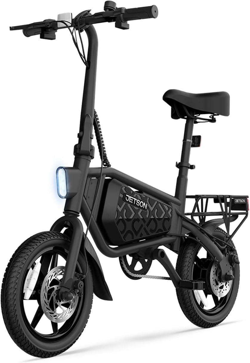 Jetson bolt folding electric ride-on bike