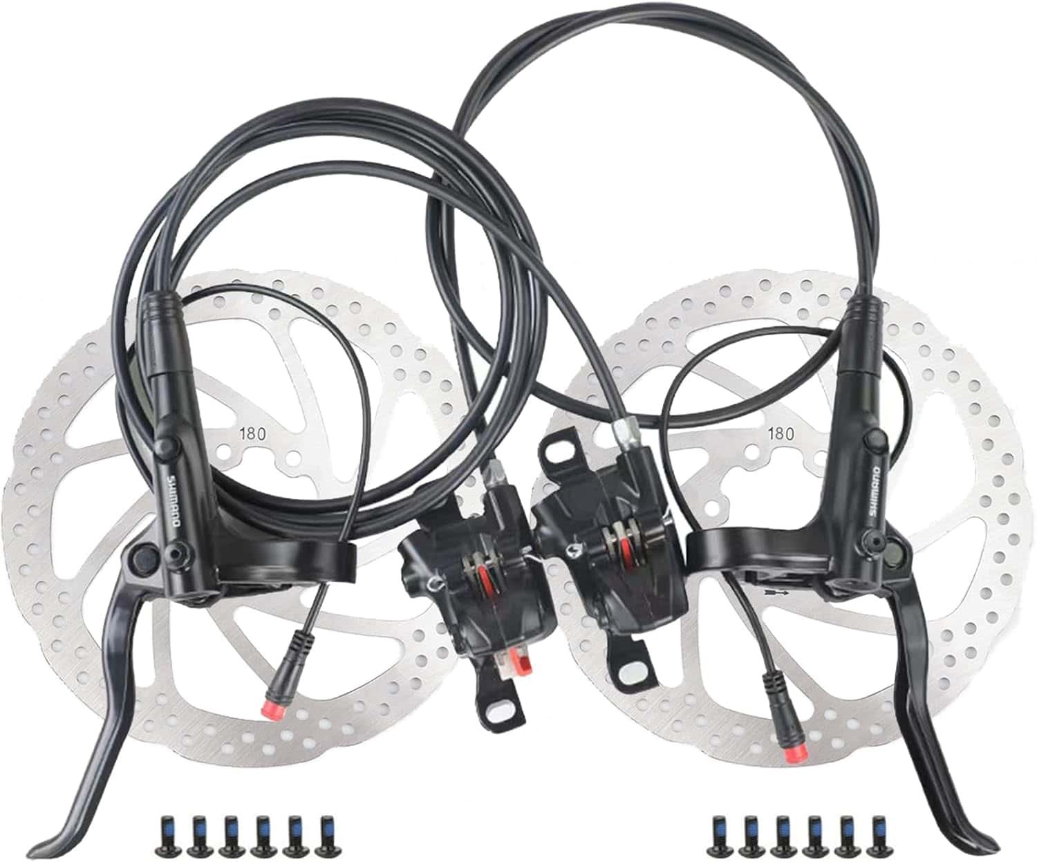 Shimano MT200 E-Bike Hydraulic Disc Brakes Set