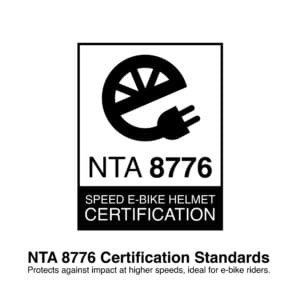NTA 8776 certified e bike helmet